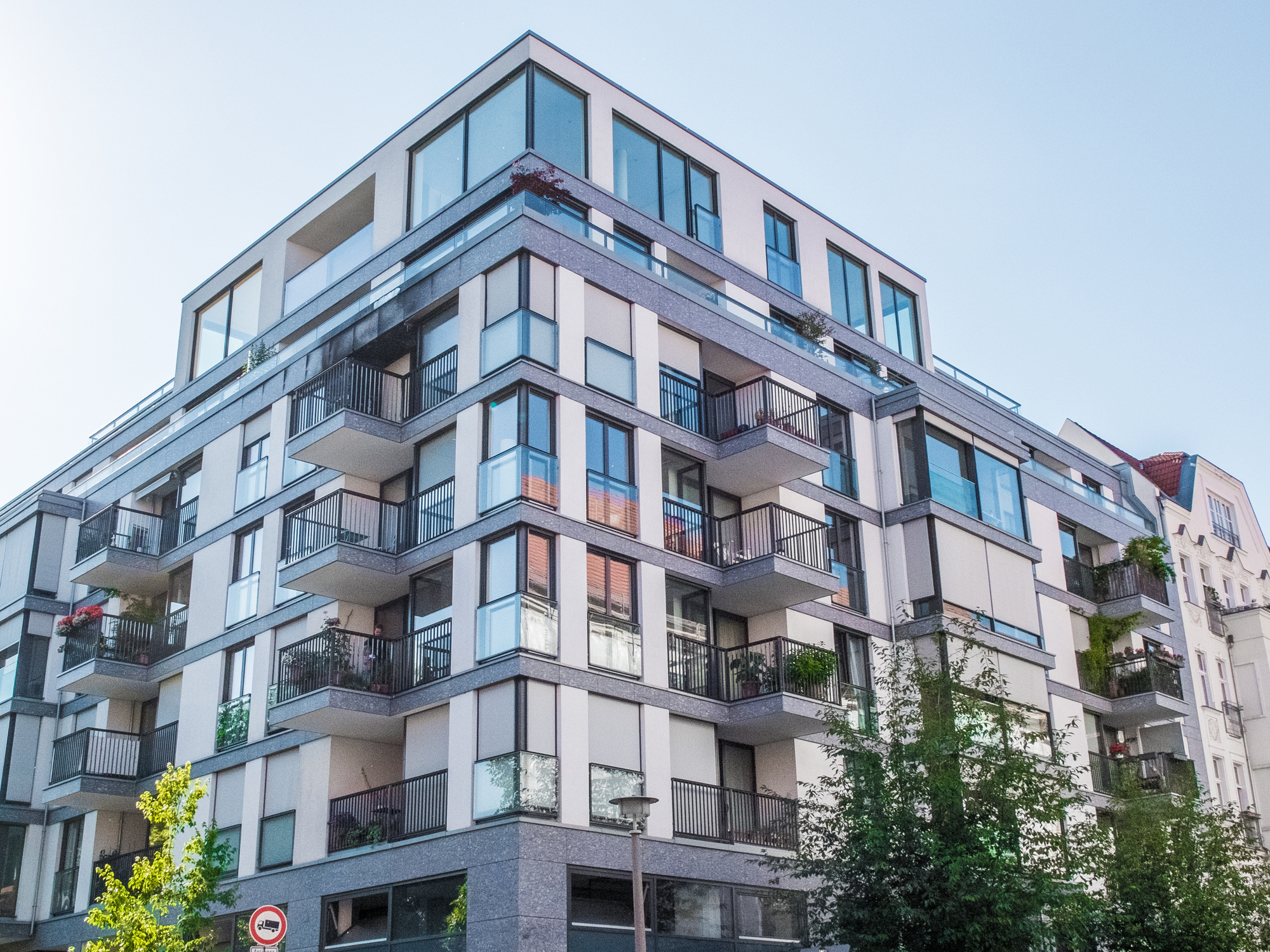 Photo of an apartment building